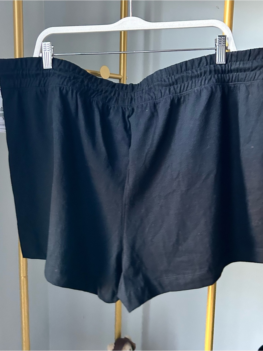 Champion women’s Black Athletic Drawstring midweight Shorts with Logo size XXL - Picture 3 of 7